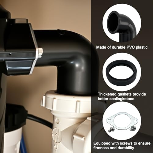 YuCool Garbage Disposal Drain Elbow Replacement Kit, Includes 1.5" Elbow - Image 5
