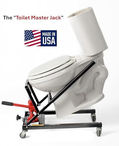 Jack is a Lifter Designed to Easily Lift, and Repair Toilets. Easy Bolt and - Image 2