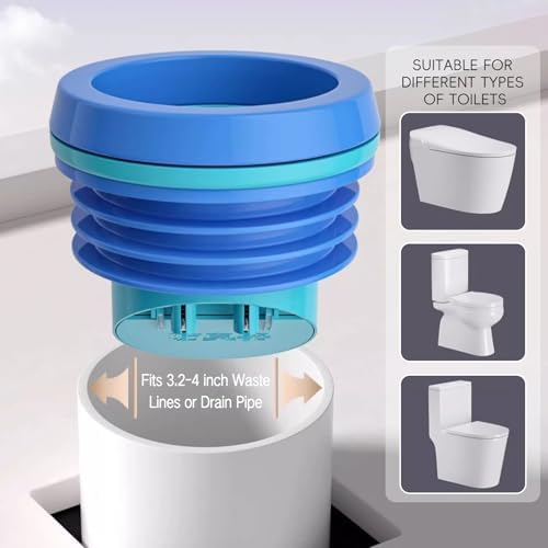 2PCS Toilet Flanges Wax Rings - Image 2