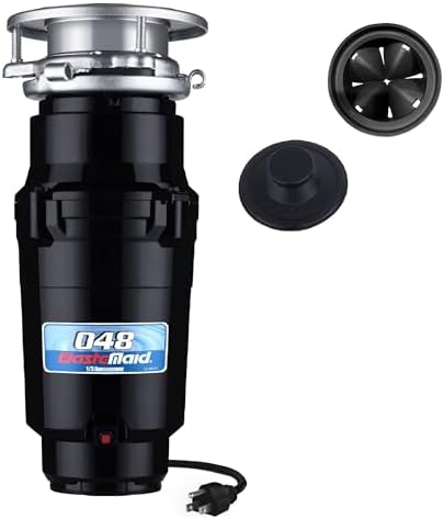 Waste Maid Garbage Disposal, Continuous Feed, 1/3 HP Builders by WasteMaid