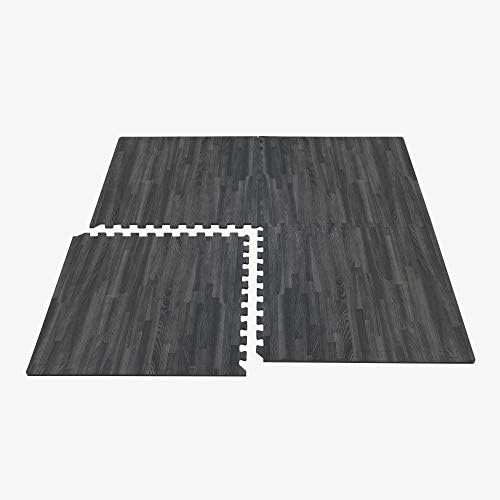 Forest Floor 3/8 Inch Thick Printed Foam Tiles, Premium Wood Grain Interlocking - Image 5