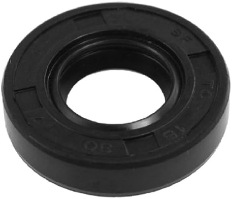 uxcell Metric Rotary Shaft Oil Seal 15x30x7mm TC Double Lips Rubber - Image 2