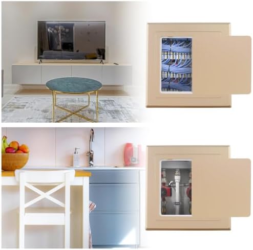 Self Adhesive Access Panels, 1 Pack Wall Mounted Hole Cover Inspection Door - Image 7