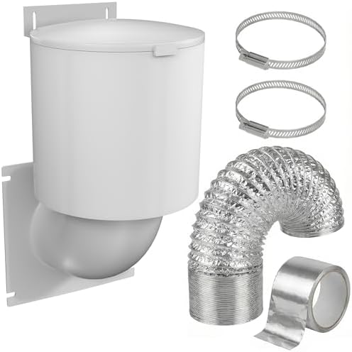 Dryer Vent Kit – 4 Inch Exterior Dryer Vent Cover by Raeflow