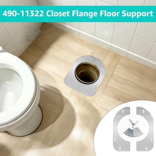 Toilet Flange Support Plate for Closet Flange Floor Repair 1-Pack - Image 7