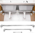 20.1-55.1 in Heavy Duty Undermount Sink Support, 2 Packs by Fuairmee
