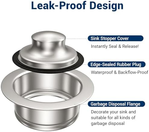 Kitchen Sink Flange Stopper Stainless Steel - Image 3