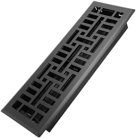 Howeall 4x14 Inches Heavy Duty Walkable Floor Register Easy Adjust Air Supply by Howeall