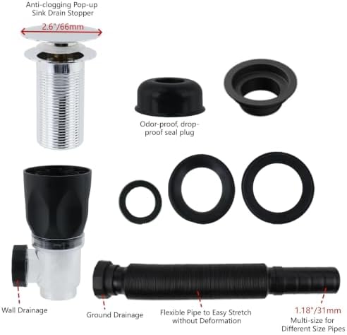 Bathroom Sink Drain Kit - Image 2