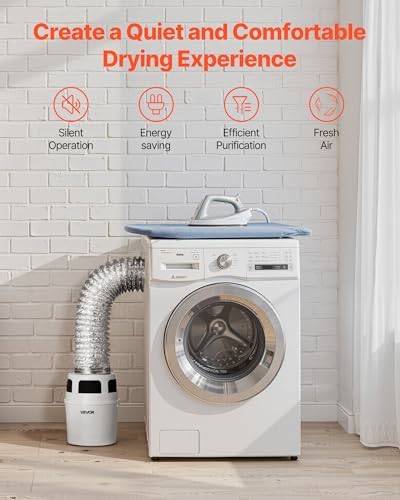 VEVOR 3-in-1 Indoor Dryer Vent Kit, - Image 6