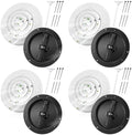 Therwen 4 Set 6 Inch Round Ceiling Diffuser Vent Cover by Therwen