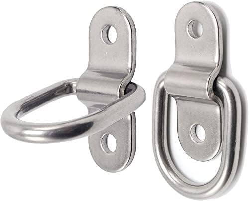 D-Ring Tie Downs Anchor1/4” Heavy Duty Surface Floor Mount Lashing Rings 2400 - Image 6