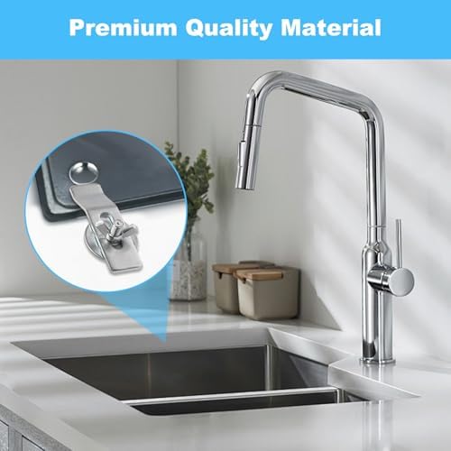 Sink Clips Kit, Sink Mounting Kit Bracket, Undermount Sink Clip, Kitchen Sink - Image 7