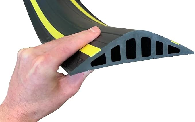 1 ½" High Garage Door Flood Barrier Threshold Seal Kit | Flexible PVC | - Image 2