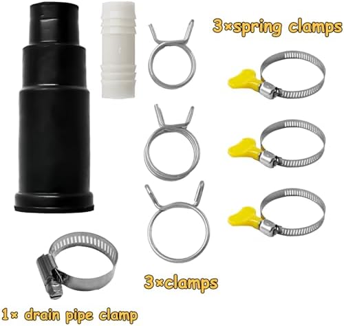 Dishwasher Drain Hose Adapter, Garbage Disposal Dishwasher Connector Kit - Image 4