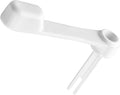 White Sliding Patio Door Latch Lever by Unknown