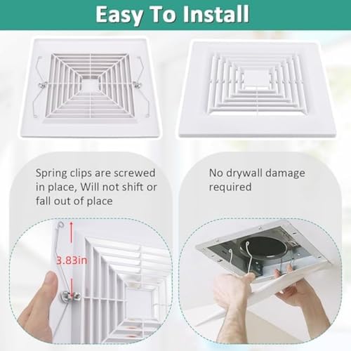 12x12 Bathroom Exhaust Fan Cover - Image 4