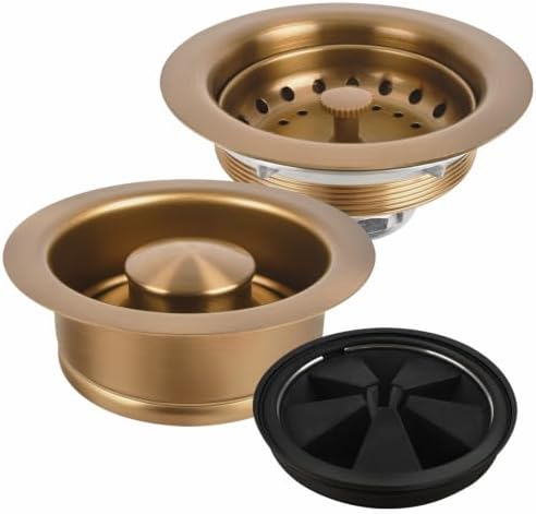 Garbage Disposal Flange Stopper Plug, Kitchen Sink Drain Strainer Assembly by Funnytek