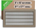 Fits 8x16 and 16x8 Duct Opening | Return Air Floor Grille by Handua | Walkable by Handua