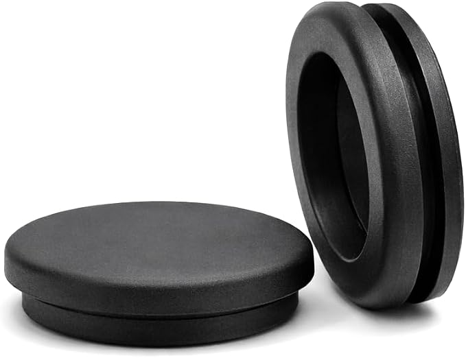 2" Silicone Blind Panel Plugs Fit 1/8" Panels Knockout Hole Covers Firewall by Unknown