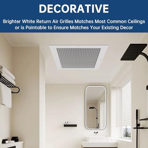 12x12 Eggcrate Return Grille HVAC Wall Ceiling Duct Cover - Image 6