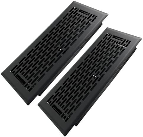 Howeall 4x10 Inches 2 Pack Heavy Duty Walkable Floor Register by Howeall