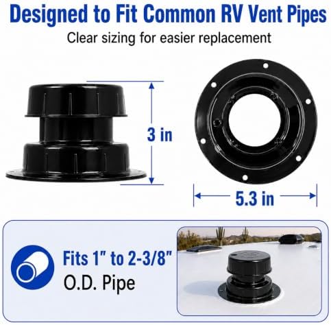 RV Plumbing Vent Caps - Image 2