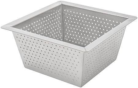 Leyso Stainless Steel Floor Sink Top Hang Basket Strainer Sink Drain Cover 10" by LEYSO