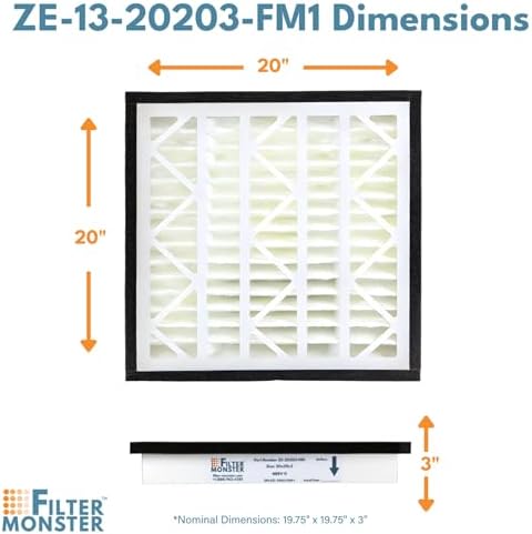 Filter-Monster - Replacement MERV 13 Bundle - Compatible - Image 3
