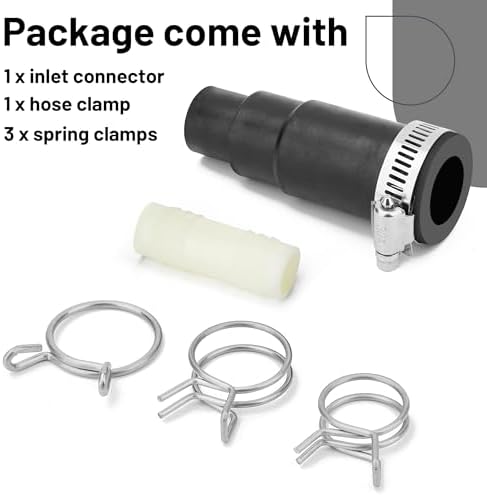 Dishwasher Drain Hose Adapter for Garbage Disposals, Rubber Drain Connector Kit - Image 7