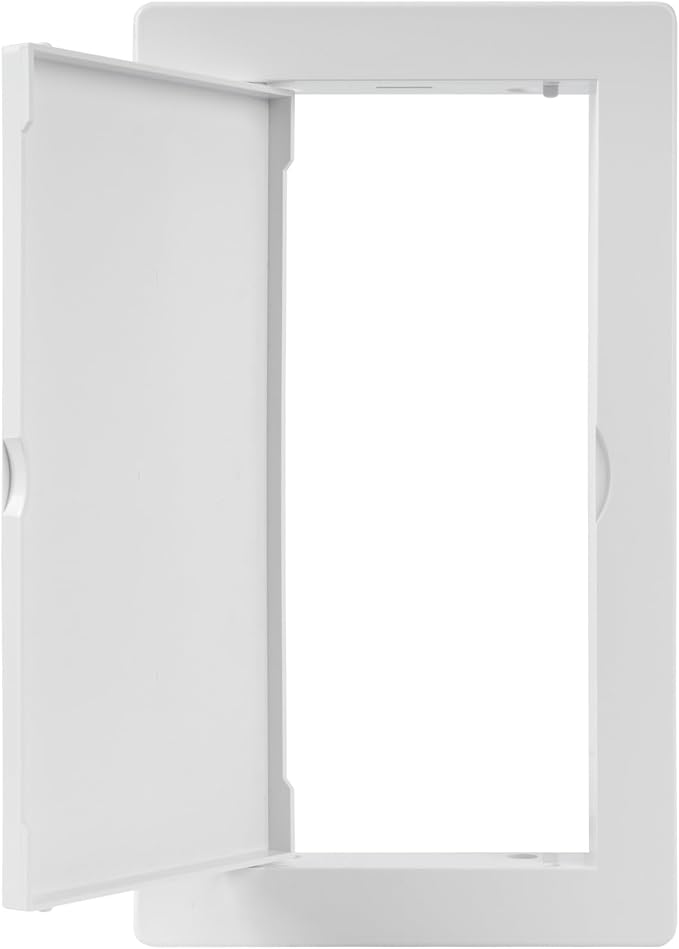 4x8 Inch White Access Panel for Drywall – ABS Plastic Square Wall, Ceiling - Image 9