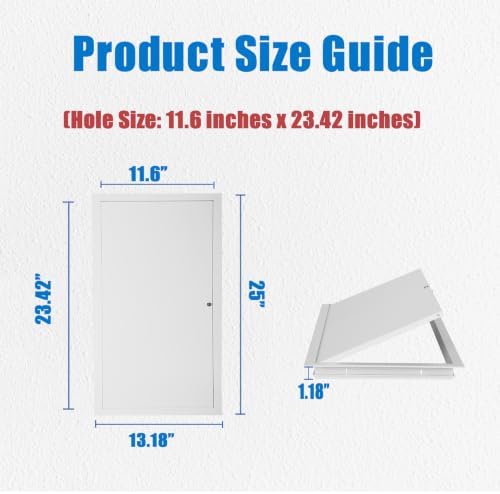 Thicken 1mm 12 x 24 Access Panel - Image 2
