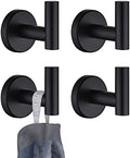 JQK Black Bathroom Towel Hook, Coat Robe Clothes Hook by Homeimprovement