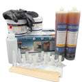 Concrete Crack Injection Kit DIY Basement Wall Crack Repair Polyurethane Leak by SolidFixSolutions