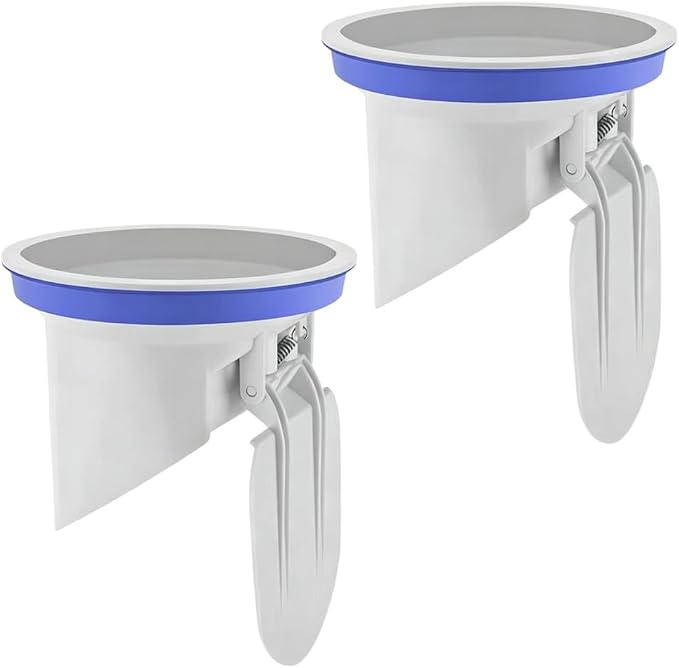 Sewer Pipe Smell Blocker Core, Spring-Loaded Backflow Valve by DONGKER
