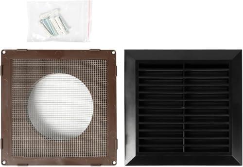 Black 4" Inch Ventilation Grille - Image 7