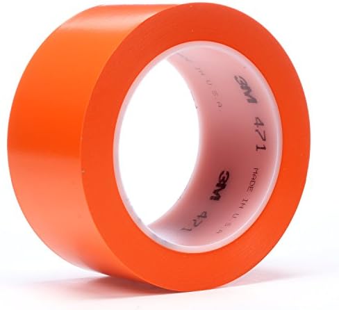 3M Vinyl Tape 471, 48 in x 36 yd, 1 Roll by 3MIndustrial