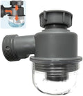 Sink Trap 1 1/2'' P-Trap Replacement Upgrade Visible Removable Easy to Clean by QruiLanTu
