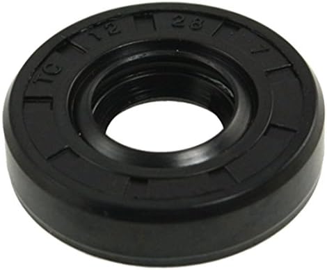 uxcell Metric Rotary Shaft Oil Seal 12x28x7mm TC Double Lips Rubber by uxcell