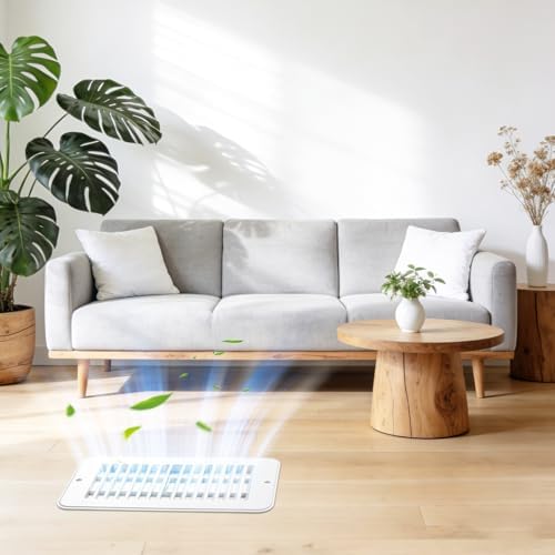 5 Pack Floor Vent Covers, Floor Register 4x10, Adjustable Plastic Vent Covers - Image 3