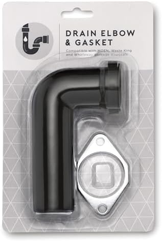 Moen AMC Kitchen Products Garbage Disposal Drain Elbow & Gasket Replacement Part - Image 5