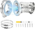 Magnetic Dryer Vent Connector Kit, Tight Space Quick Coupling Coupler by Unknown