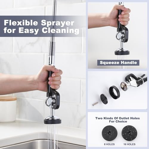 47" Height Commercial Kitchen Sink Faucet - Image 4