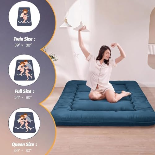 MAXYOYO 6" Extra Thick Japanese Floor Mattress Twin Folding Futon Mattress - Image 2