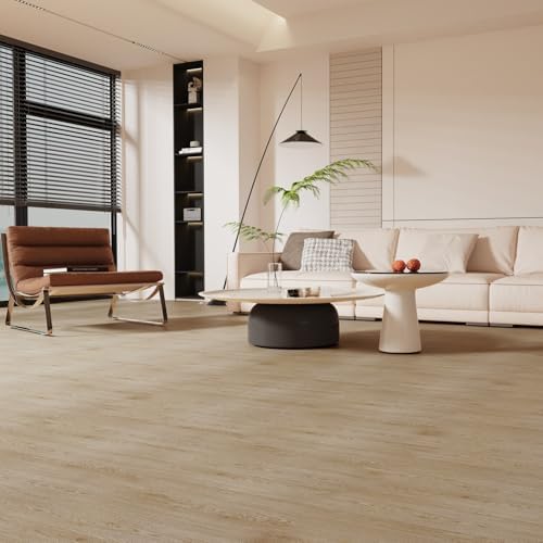 3D Peel and Stick Vinyl Floor Tile Roll Wood Plank Sticker 23"x 393"/64 Sq.Ft - Image 3