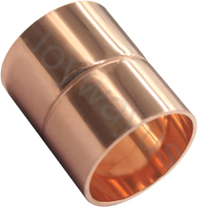Joywayus 1PCS 1-1/2" Copper Coupling by Joywayus