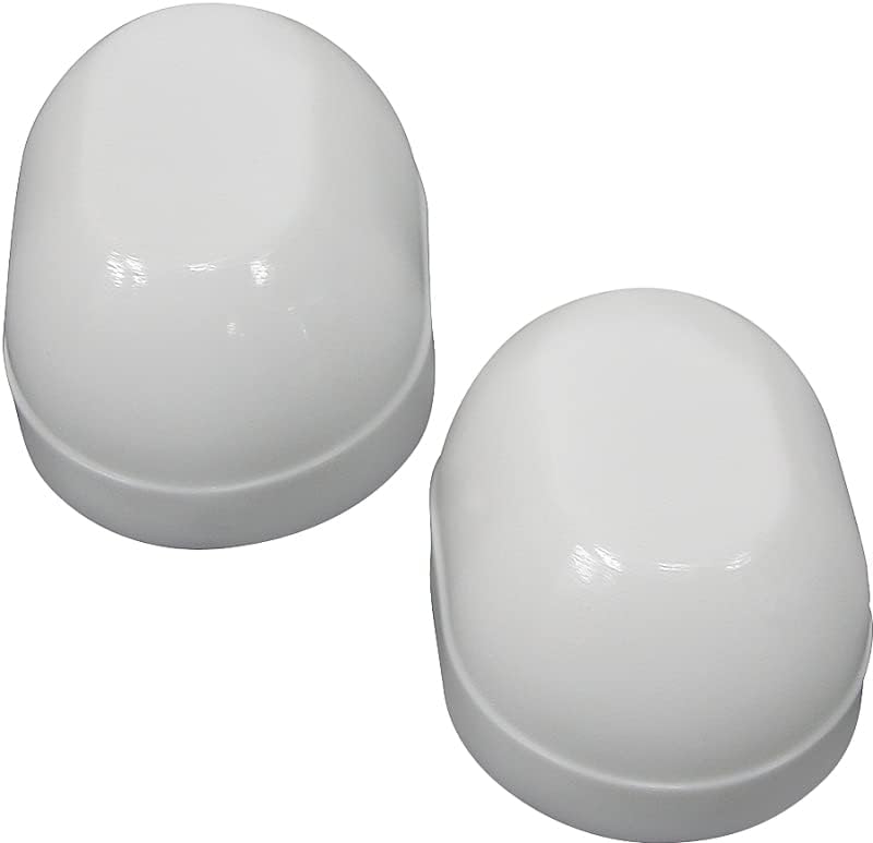 Rocky Mountain Goods Toilet Bolt Caps Oval by Rocky+Mountain+Goods