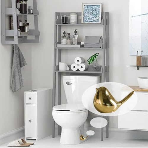 Ceramic Bird Toilet Bolt Covers Decorative Toilet Bolt Caps, Toilet Screw Cover - Image 4