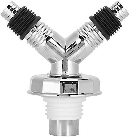 Y Pipe Connector Floor Drain Adapter PVC 2.8x1.6x0.8in Washing Machine Drain - Image 6