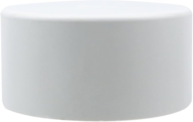 5.5" PVC Pipe End Cap Fitting White | Round Pipe Hole Plugs, Pipe Plug Socket - Image 4